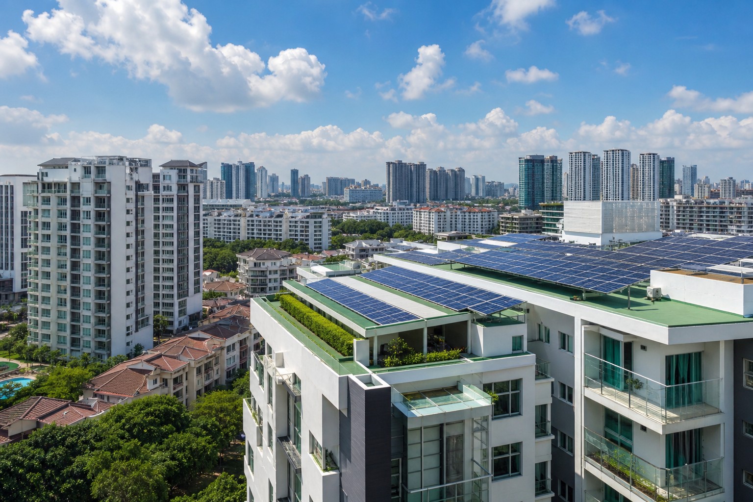 Apartment and high-rise buildings in Malaysia