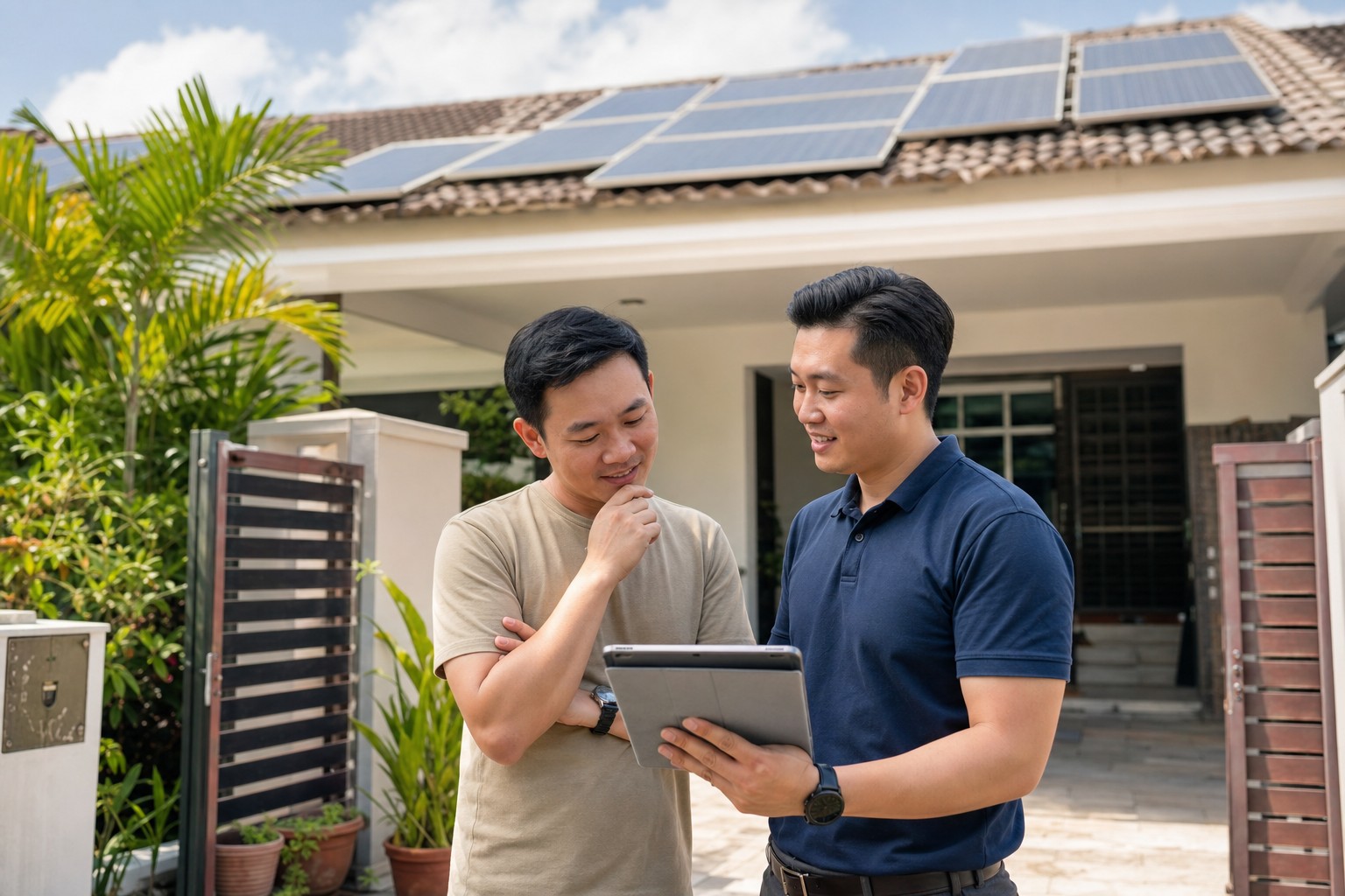 Malaysian homeowner weighing up questions about going solar